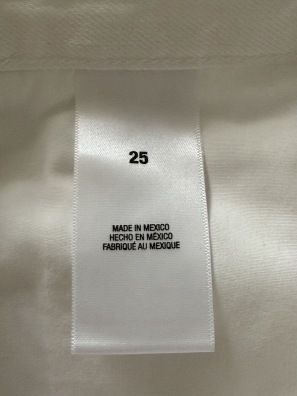 Favorite Daughter Women’s High Rise Juni White Shorts Size 25 NWT - Picture 8 of 12